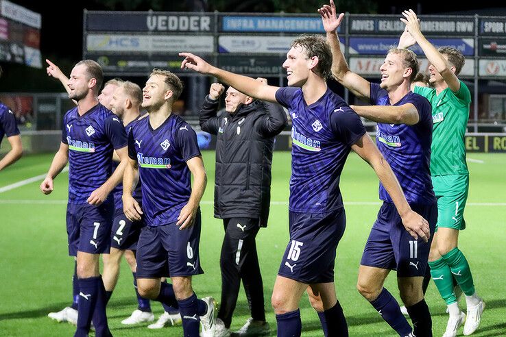 Vreugde bij cupfighter Genemuiden na winst op IJsselmeervogels.