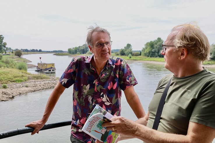 Van links af Wim Eikelboom en Floris Slotemaker.