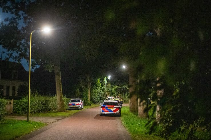 Grote zoekactie bij Oude Veerweg in Zwolle zonder resultaat (video)