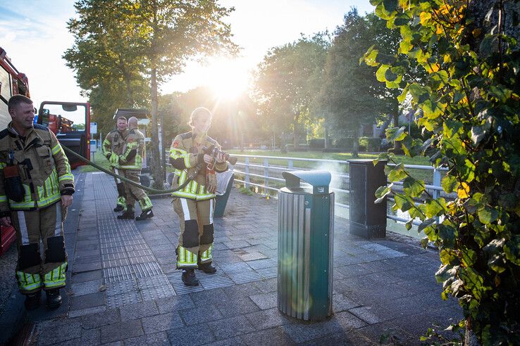 Brand bij garagebedrijf in Zwolle loopt af met sisser