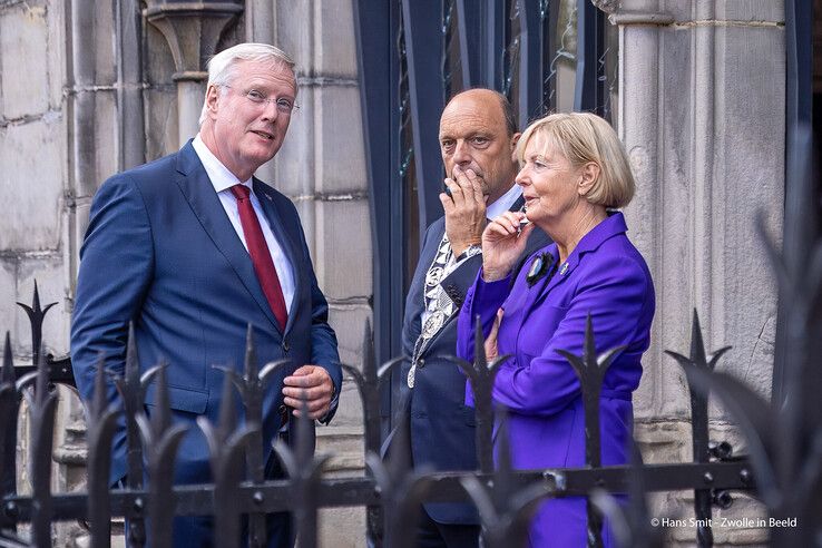 In beeld: Koning Willem-Alexander trapt Ter Borch-halfjaar af in Zwolle