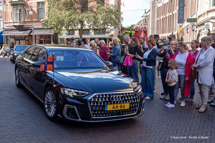 In beeld: Koning Willem-Alexander trapt Ter Borch-halfjaar af in Zwolle