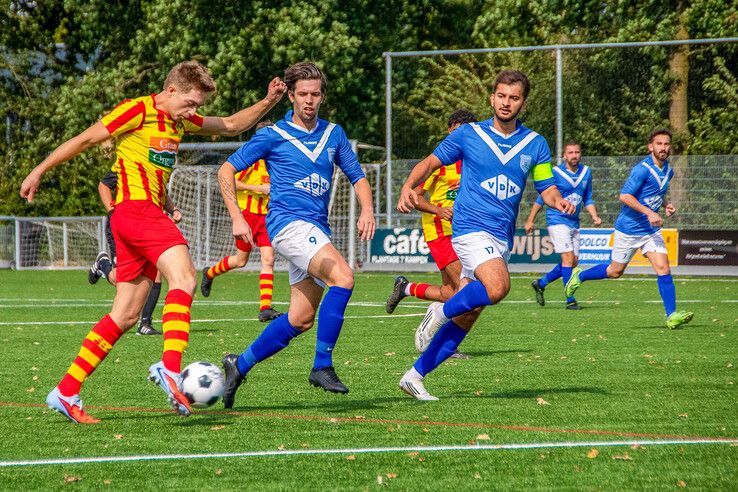 Kampen verloor met 1-9 van Go Ahead Kampen 2.