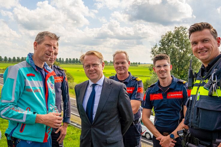 Minister bezoekt ‘dodenweg’ N50 bij Kampen: miljoenentekort houdt aanpak tegen
