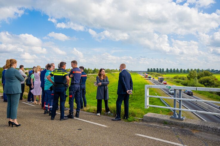 Minister bezoekt ‘dodenweg’ N50 bij Kampen: miljoenentekort houdt aanpak tegen