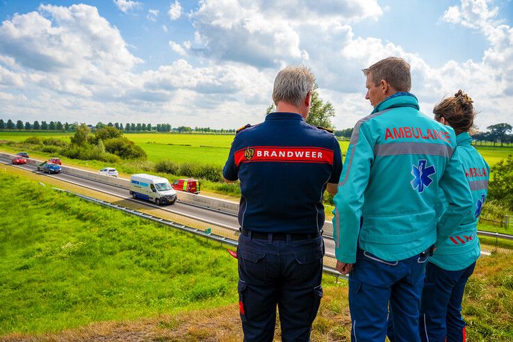 Minister bezoekt ‘dodenweg’ N50 bij Kampen: miljoenentekort houdt aanpak tegen