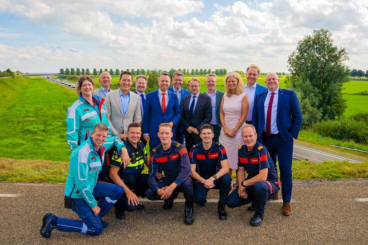 Minister bezoekt ‘dodenweg’ N50 bij Kampen: miljoenentekort houdt aanpak tegen