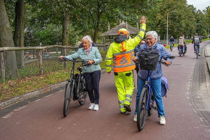 In beeld: Nieuwe fietsstraat geopend in Zwolle