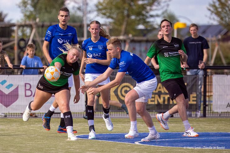 In beeld: Sparta Zwolle opent korfbalseizoen met nederlaag