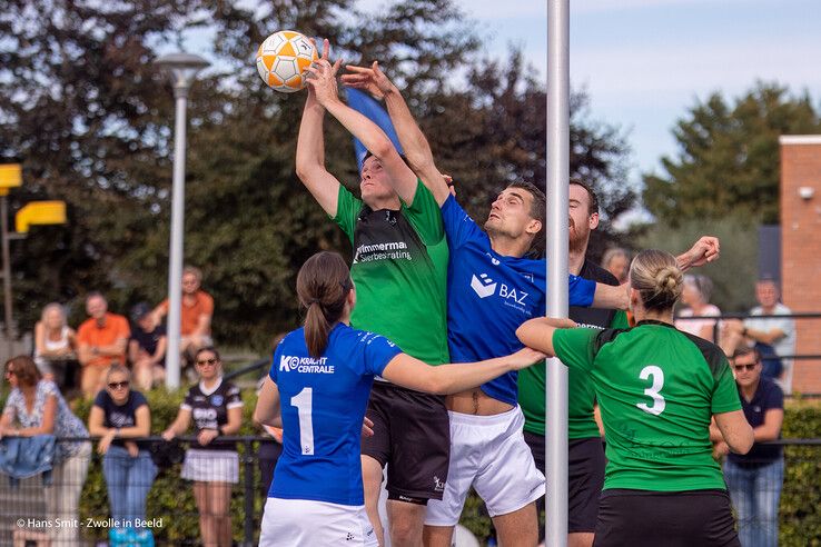 In beeld: Sparta Zwolle opent korfbalseizoen met nederlaag