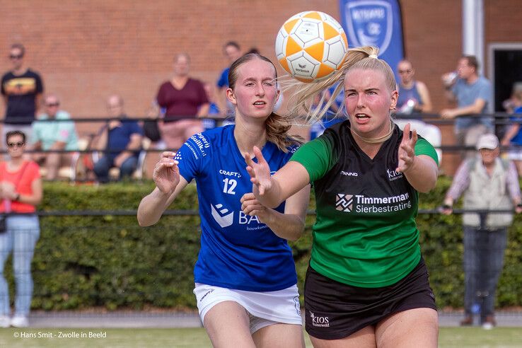 In beeld: Sparta Zwolle opent korfbalseizoen met nederlaag