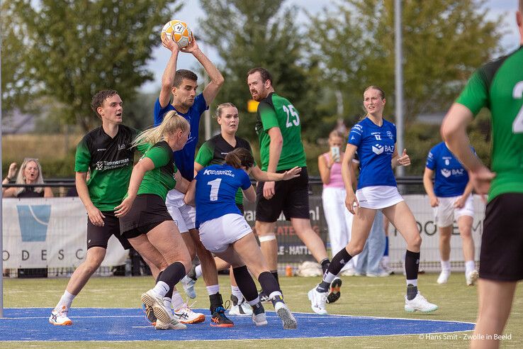 In beeld: Sparta Zwolle opent korfbalseizoen met nederlaag