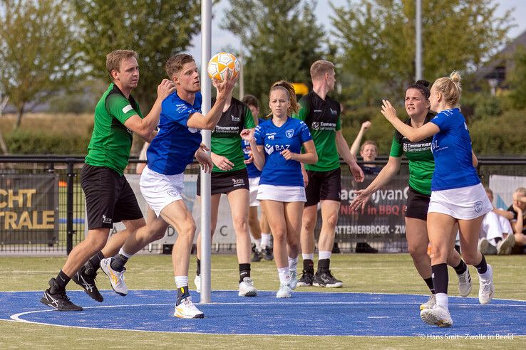 In beeld: Sparta Zwolle opent korfbalseizoen met nederlaag