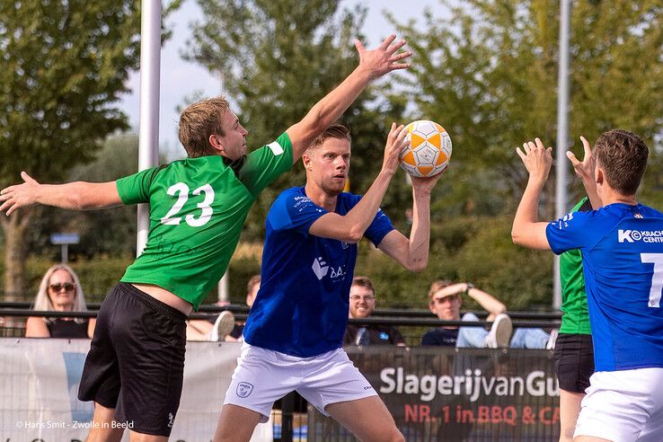 In beeld: Sparta Zwolle opent korfbalseizoen met nederlaag