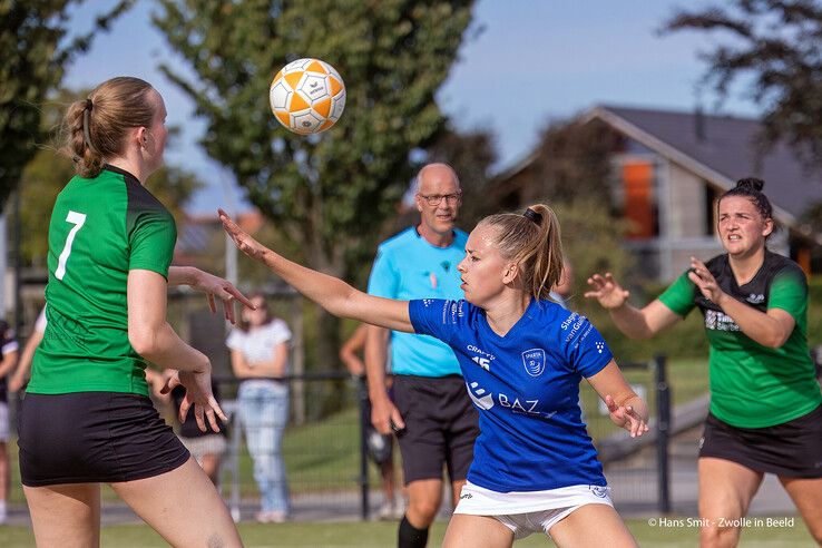 In beeld: Sparta Zwolle opent korfbalseizoen met nederlaag