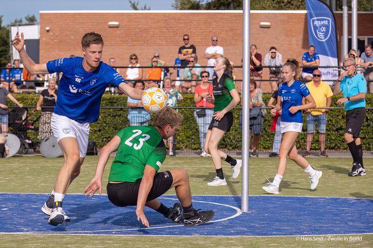 In beeld: Sparta Zwolle opent korfbalseizoen met nederlaag