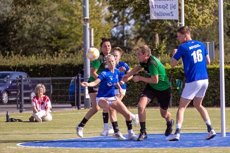 In beeld: Sparta Zwolle opent korfbalseizoen met nederlaag