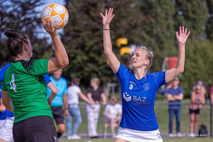 In beeld: Sparta Zwolle opent korfbalseizoen met nederlaag