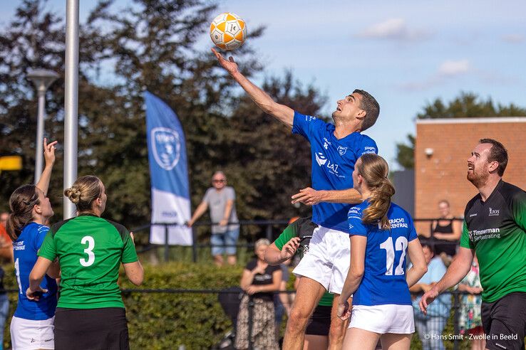 In beeld: Sparta Zwolle opent korfbalseizoen met nederlaag