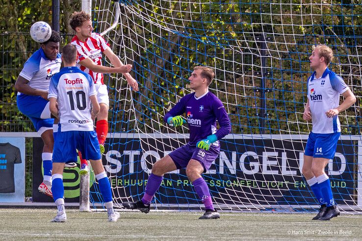 In beeld: IJVV gaat verder in de beker, ZAC uitgeschakeld