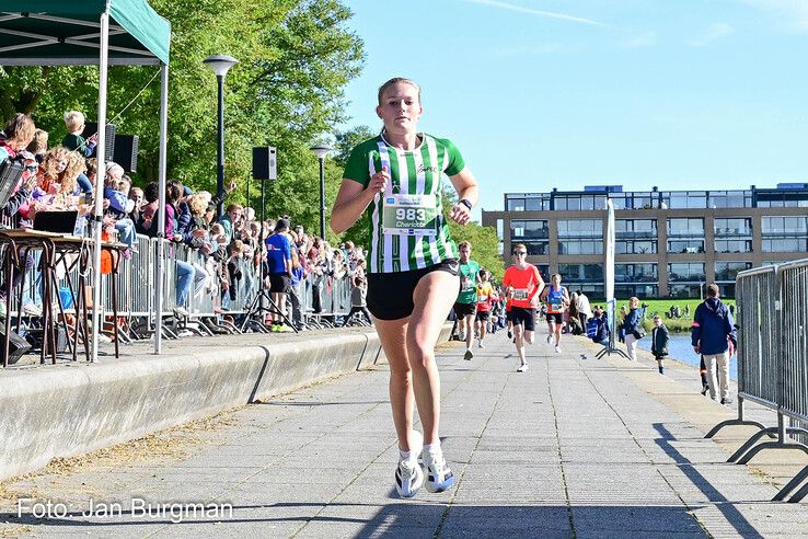 Charlotte Frets, snelste vrouw op 5 kilometer.