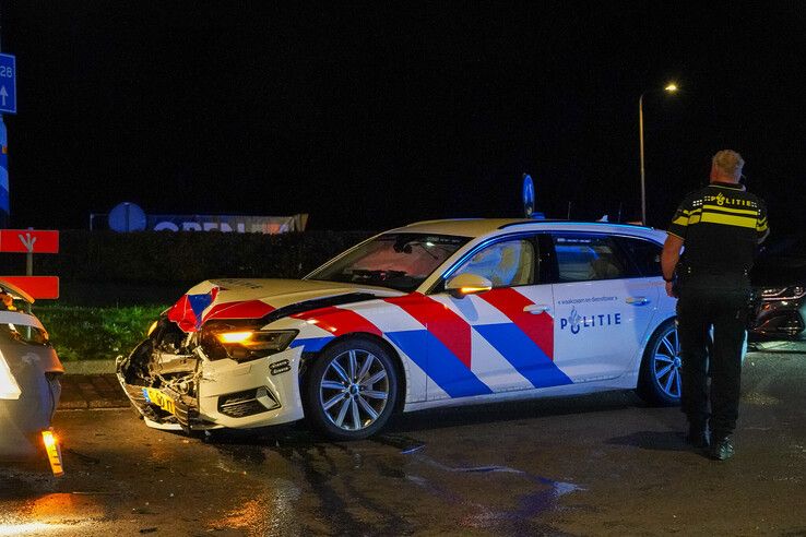 Dolle achtervolging door Zwartsluis eindigt in crash bij Ruinerwold