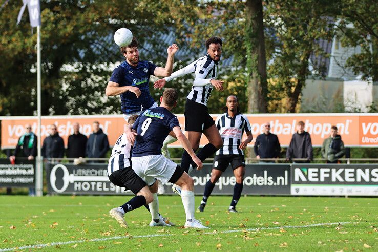 Berwout Beimers torent hoog boven alles en iedereen uit,
