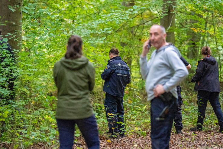 Politie zoekt opnieuw in bos tussen Kampen en Dronten naar vermiste Marc Jaskulski