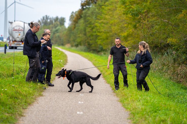 Politie zoekt opnieuw in bos tussen Kampen en Dronten naar vermiste Marc Jaskulski