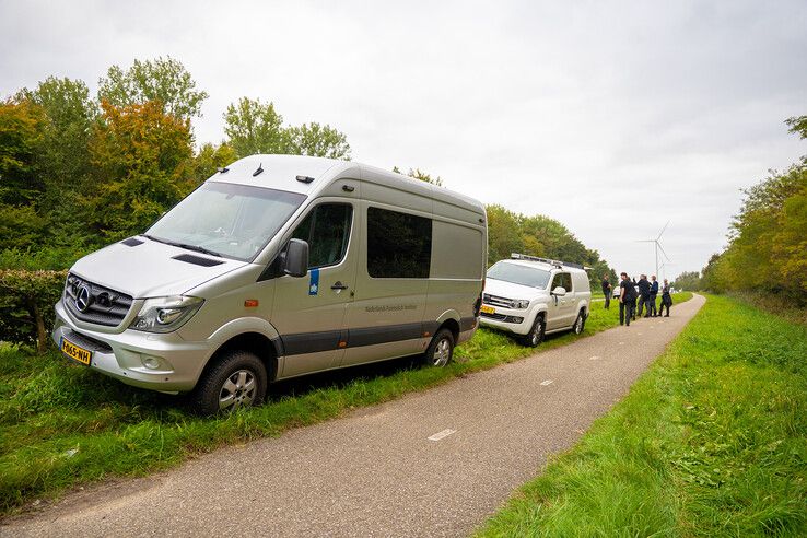 Politie zoekt opnieuw in bos tussen Kampen en Dronten naar vermiste Marc Jaskulski