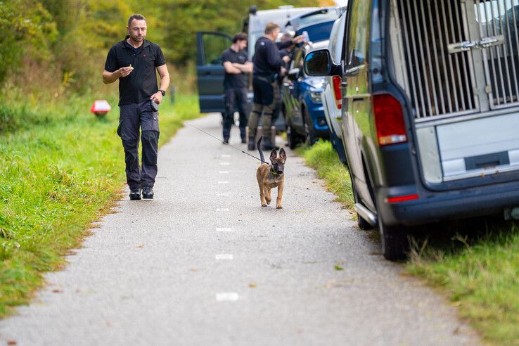 Bosgebied tussen Kampen en Dronten opnieuw doorzocht naar spoor van vermiste Jaskulski