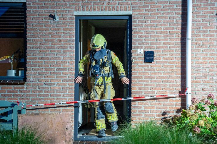 Gaslek in woningen Watersnip IJsselmuiden.