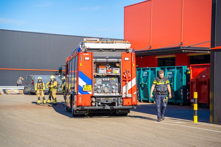 Brand bij Impact in Kampen: accucontainer vat vlam