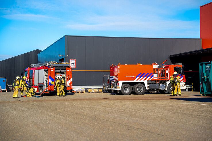 Brand bij Impact in Kampen: accucontainer vat vlam