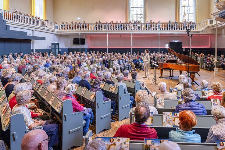 Volle zaal bij herstart koffieconcerten in Kampen.