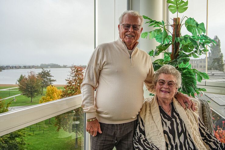 Jan en Lien Bruinsma zijn 60 jaar getrouwd.