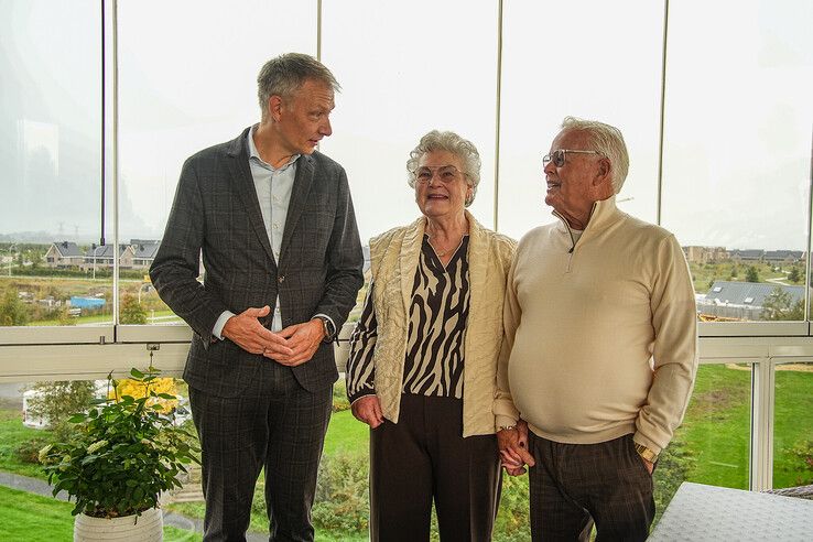 Jan en Lien Bruinsma vieren  diamanten huwelijk in Zwolle