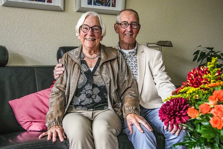 Herman en Netty Verwoerd vieren diamanten huwelijk in Zwolle