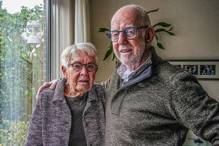 Alie en Jan Jonker zijn 60 jaar getrouwd.