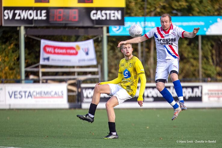 In beeld: Met tien man strijdend SV Zwolle sneuvelt in de beker na penalty’s