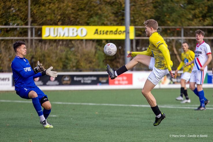In beeld: Met tien man strijdend SV Zwolle sneuvelt in de beker na penalty’s