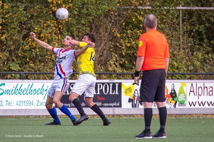 In beeld: Met tien man strijdend SV Zwolle sneuvelt in de beker na penalty’s