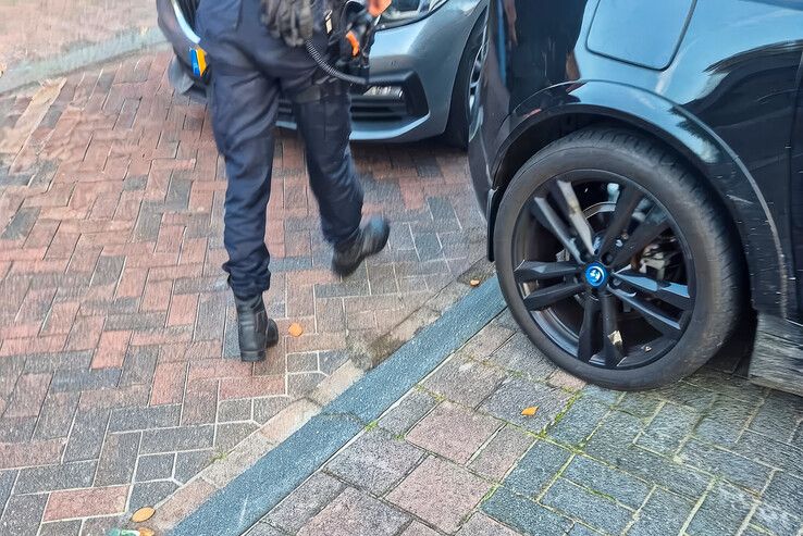 De racende broers zijn tot stoppen gedwongen door politie in Zwolle.