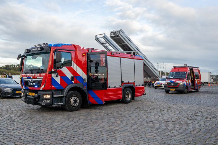 Verwarde man uit IJssel gehaald in Kampen