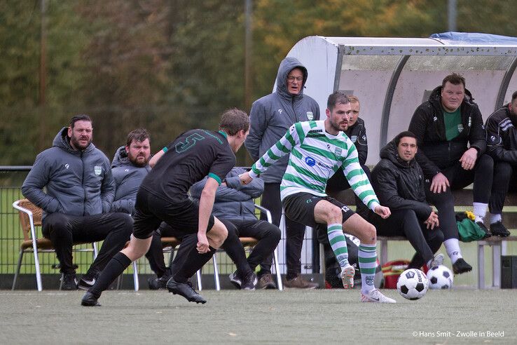 In beeld: Late treffers bezorgen ’s-Heerenbroek overwinning op Zwolsche Boys