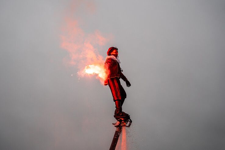 Sinterklaas feestelijk ontvangen in Kampen
