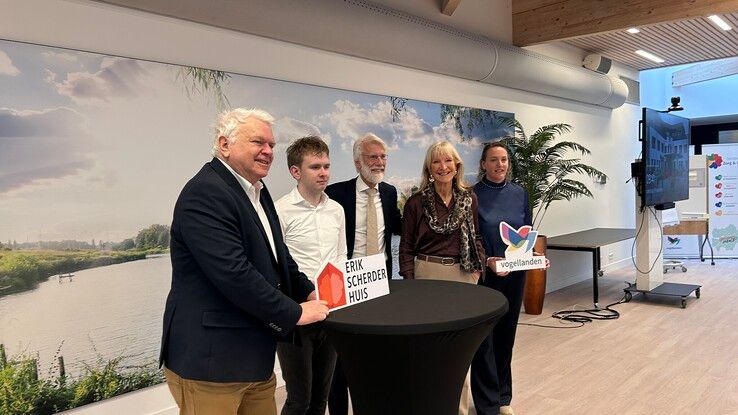 Hoogleraar in Zwolle voor aftrap nieuw Erik Scherder huis