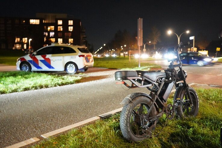 Fatbiker gewond bij aanrijding in Stadshagen