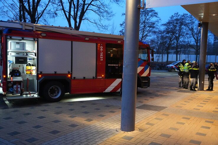 Brandmelding bij Lumen Hotel in Zwolle