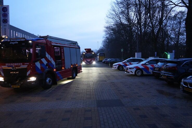 Brandmelding bij Lumen Hotel in Zwolle